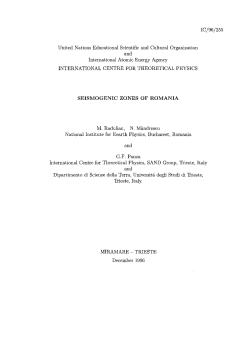 IC/96/255 United Nations Educational Scientific and Cultural