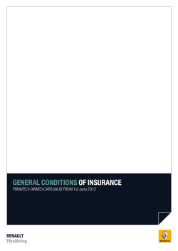 general conditionsof insurance