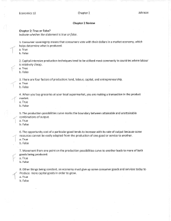 Chapter 2 Chapter 2 Review