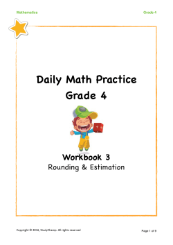 Daily Math Practice Grade 4