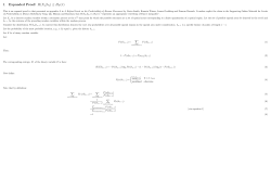 1 Expanded Proof: H(X n|hn) &le; H F (&pi;)