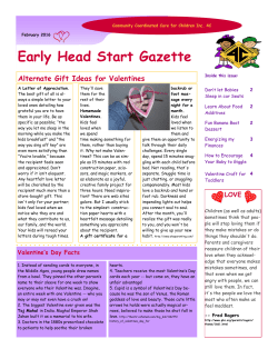 Early Head Start Gazette - Community Coordinated Care for