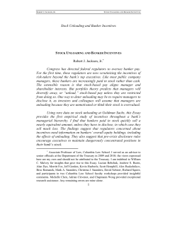 Executive Pay - Harvard Law School