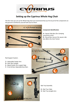 Setting up the Cyprinus Whole Hog Chair - Just