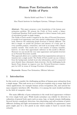 Human Pose Estimation with Fields of Parts
