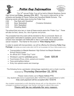 information. - Marple Newtown School District