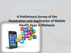 A Preliminary Survey of the Penetration and Application of Mobile