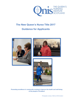 downloaded here - The Queen`s Nursing Institute Scotland
