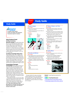 1 Study Guide - Sarah Conner