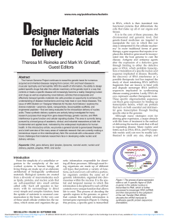 Designer Materials for Nucleic Acid Delivery