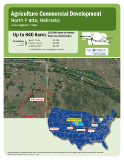 North Platte 640 acres - NPPD - Nebraska Public Power District