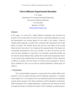 Fick Revisited1.5