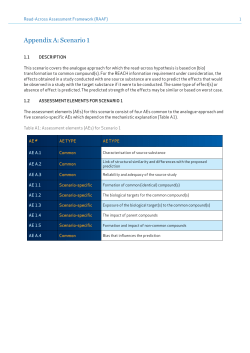 Appendix A: Scenario 1