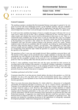 Environmental Science