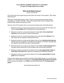 Spring 2016 U9-10 Rules - Elma