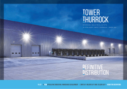 to let - a newspeculative industrial/warehouse development