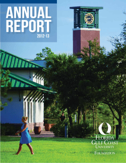 2012 - 2013 - Florida Gulf Coast University