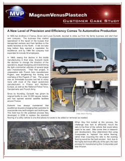 A New Level of Precision and Efficiency Comes To Automotive