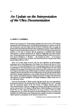 of the Ultra Documentation