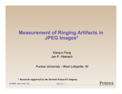 49. Measuring image artifacts - JPEG ringing
