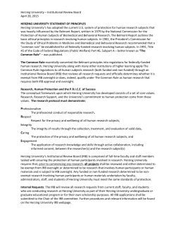 Herzing University Statement of Principles