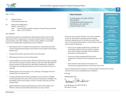 Terminal Utility Upgrades Design for Airport Dining and Retail Harris
