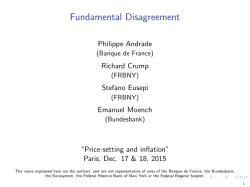 Fundamental Disagreement