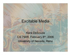 Excitable Media Waves