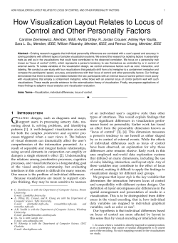 How Visualization Layout Relates to Locus of Control