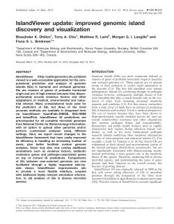 IslandViewer update: improved genomic island discovery and