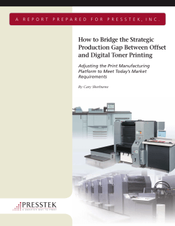 How to Bridge the Strategic Production Gap Between