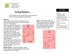 String Balance