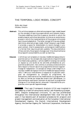 27 the temporal logic model concept