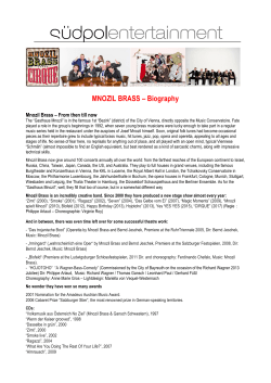 Mnozil Brass Biography english