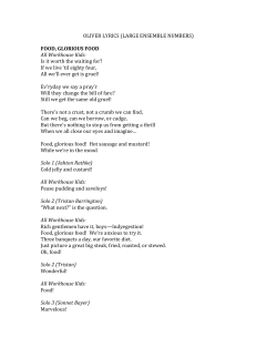 oliver lyrics - Lakeshore Productions Inc.