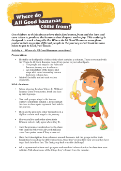 ! Get children to think about where their food