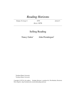 Selling Reading