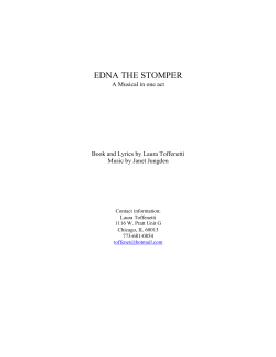 edna the stomper - New Play Exchange