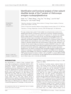 Identification and functional analysis of inter