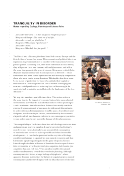 tranquility in disorder