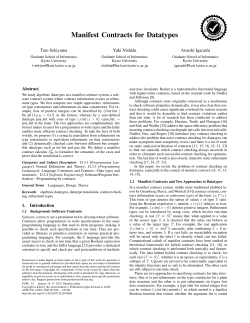 Manifest Contracts for Datatypes
