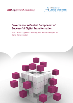 A Central Component of Successful Digital Transformation