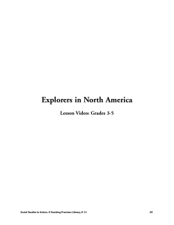 Explorers in North America