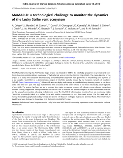 MoMAR-D: a technological challenge to monitor the