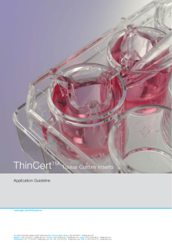 Application Guideline - Greiner Bio-One