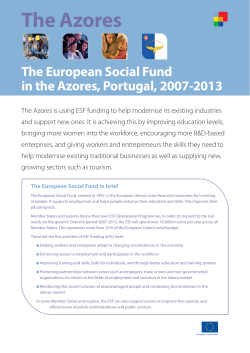 The Azores - European Commission
