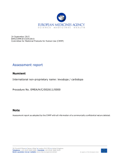 Numient : EPAR - EMA