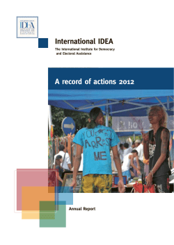 Annual Results Report 2012