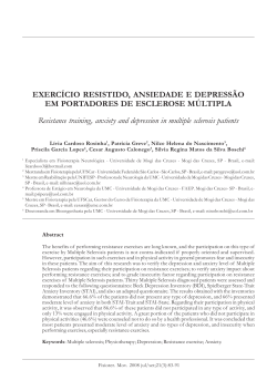 EXERC&Iacute;CIO RESISTIDO, ANSIEDADE E DEPRESS&Atilde;O