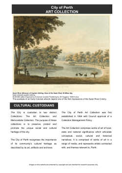 City of Perth ART COLLECTION